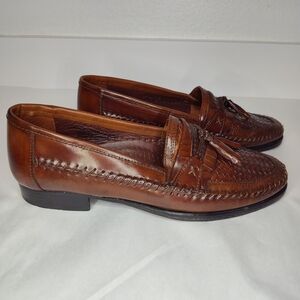 Men's Brown Leather Loafers